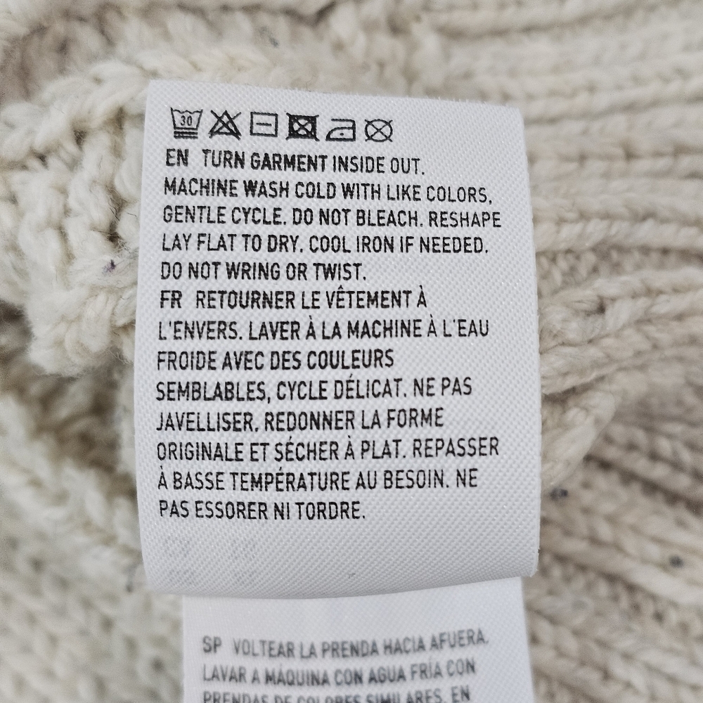 AE Super Soft Color-Block Crew Neck Sweater Men's Size XL - Picture 12 of 12